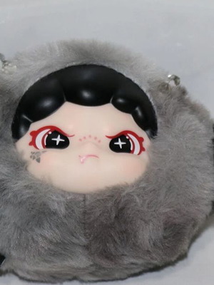 Dora anime girl plush keychain toy