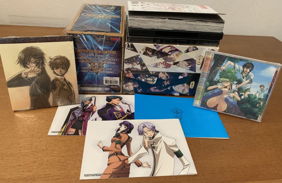 Code Geass DVD Manga Artbook CD… - € 449,95 - Vendora.cy