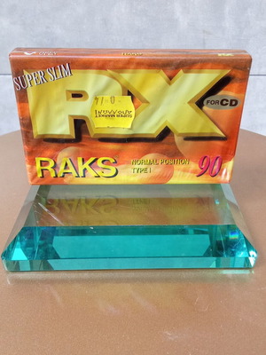 Raks RX 90 cassette vintage, new, 1990s, 90 minutes duration