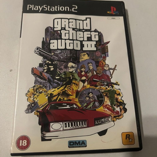 Grand Theft Auto III PlayStation 2 used, no CD