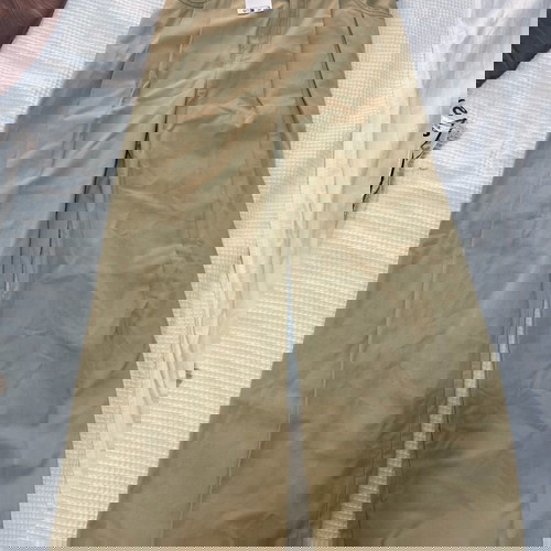 Αφόρετο μπεζ παντελόνι με ζώνη / Size 36 με καρτελάκια