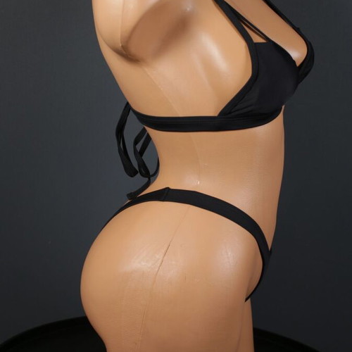 Bikini two-piece new black ultra sexy swimsuit