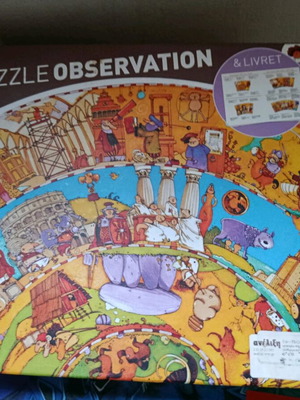 Puzzle The Evolution of the World like new, observation
