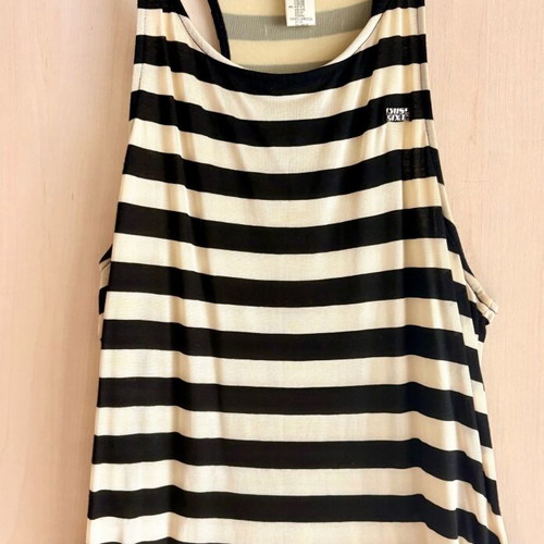 Miss Sixty striped black and white dress used, size M