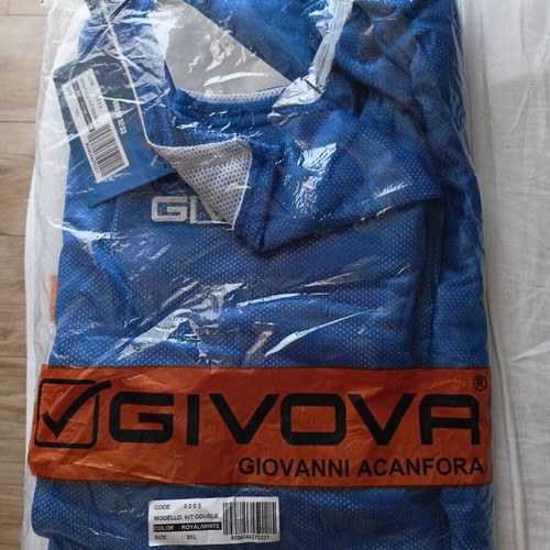 Givova sports set 3XL new, double-sided, breathable