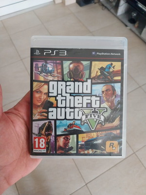 GTA 5 PS3 game used, very good condition