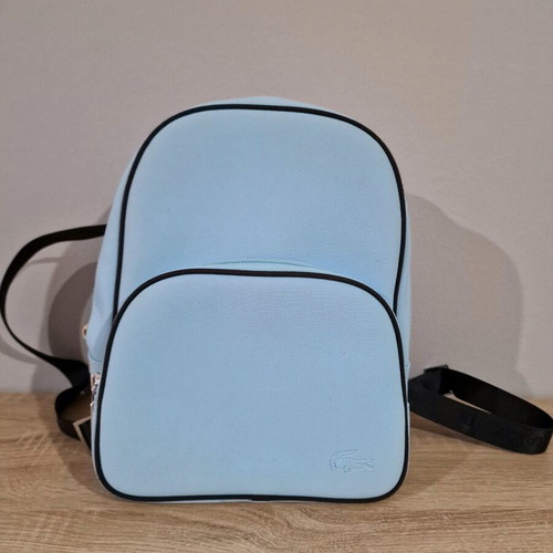 Lacoste backpack as new, light blue and turquoise