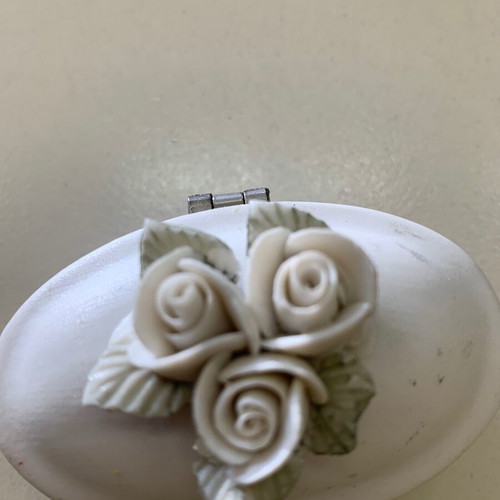 Vintage Greek Wedding Bomboniere Bijoutiera used