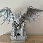 Φιγούρα Deathwing καινούργια από 3d printer, 70cm φτερά, 35cm ύψος