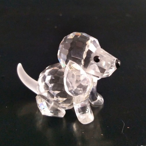 Swarovski Crystal Beagle dog figurine like new
