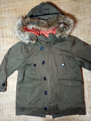 Zara μπουφάν μεταχειρισμένο με αποσπώμενο γιλέκο για 4-5 ετών