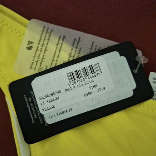 Apple swimsuit new, yellow, size XL