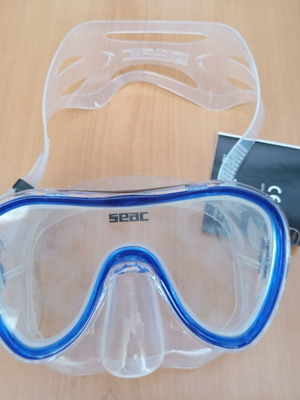 Seac Sub silicone men's diving mask new, anti-fog