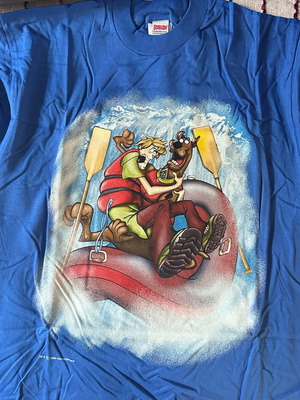 Hanna-Barbera Scooby-Doo μπλουζάκι για ράφτινγκ σε μπλε, XL