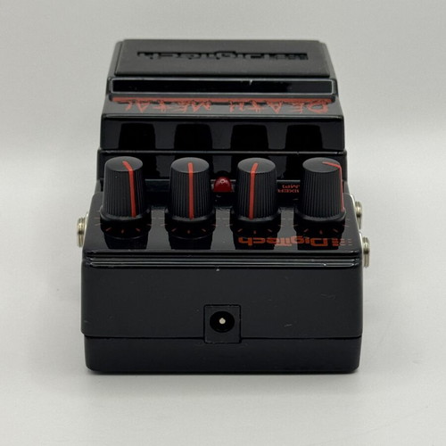 Digitech Death Metal distortion pedal used, analog high-gain