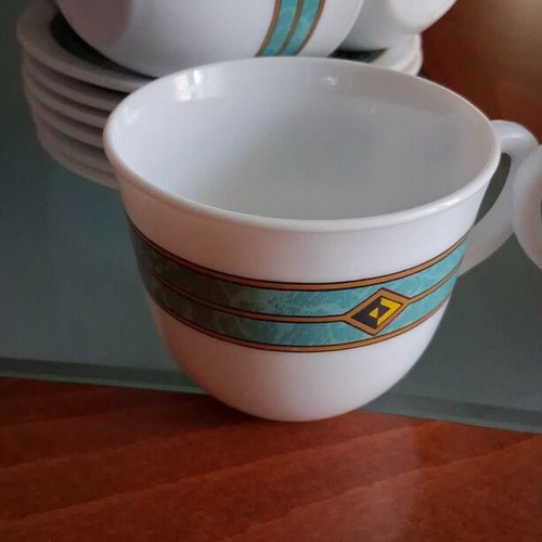 Coffee set from Spain new, 6 cups and 6 saucers