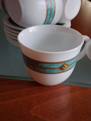 Coffee set from Spain new, 6 cups and 6 saucers