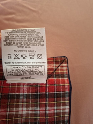 Tablecloth with embroidery