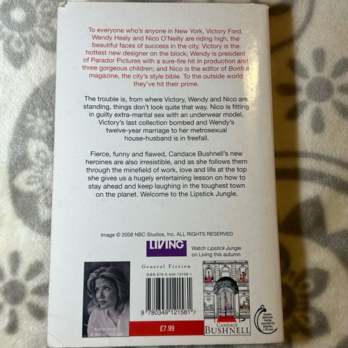 Lipstick Jungle book used, English
