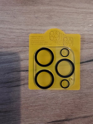 Camera protector for iPhone 15 Pro like new, single piece