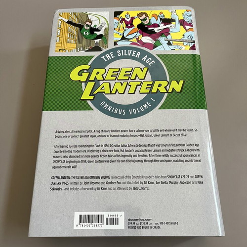 Green Lantern The Silver Age Omnibus Volumes 1 & 2 hardcover used
