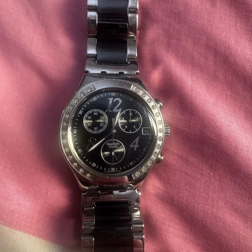 Ρολόι Swatch Irony Chrono Dreamnight ατσάλινο σαν καινούργιο