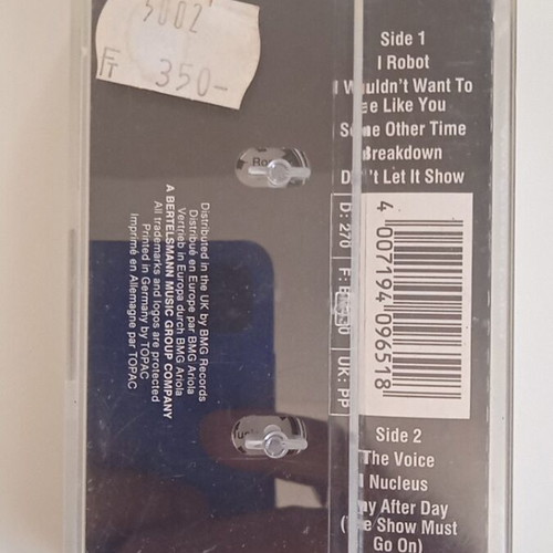 Alan Parsons Project I Robot cassette tape