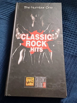 Classic Rock Hits 4× CD box set like new, rock