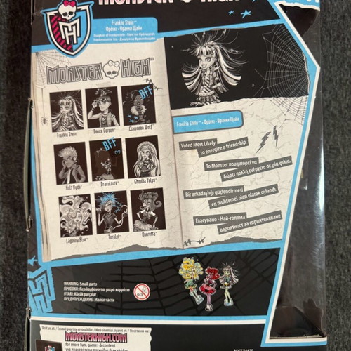 Monster High Frankie Stein collectible doll used