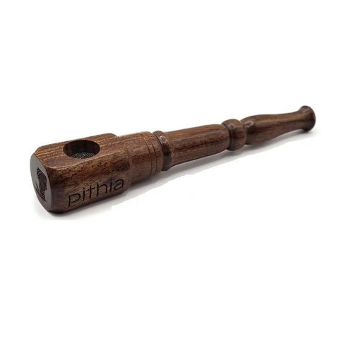 Pithia wooden curved pipe made of rosewood new