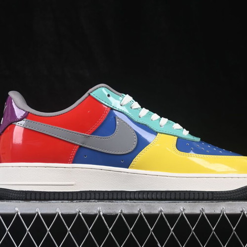 Nike Air Force 1 sneakers new, handmade colorful design