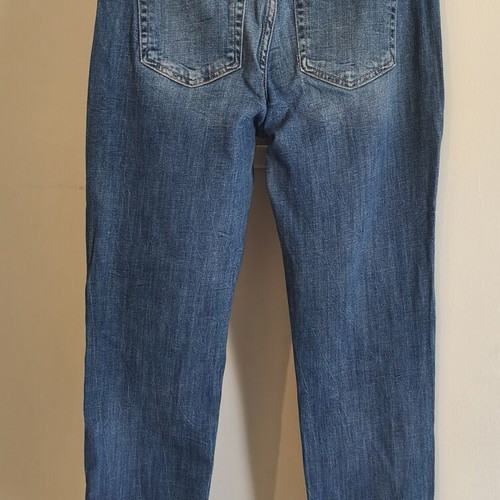 H&M women's girlfriend-fit jeans, size XS, blue
