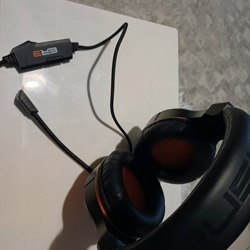 Sharkoon Rush ER3 Black Gaming Headset like new