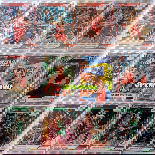ΣΕΤ 84 ΜΟΝΩΝ ΚΑΡΤΩΝ /149 & ΜΕΜΟΝΩΜΕΝΕΣ HOLO LAZER /149 DONRUSS EUROLEAGUE 2024-25