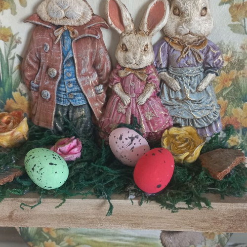 Handmade Easter decoration new 27×17 cm