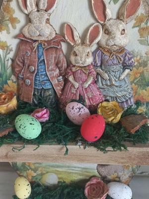 Handmade Easter decoration new 27×17 cm