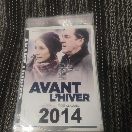 Avant L'Hiver DVD, French drama with subtitles