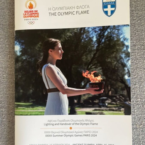 Olympic Flame 2024 Touch Memorabilia Set new