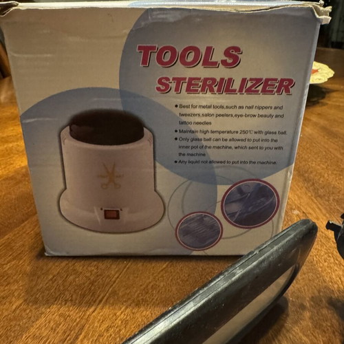 Manicure set used