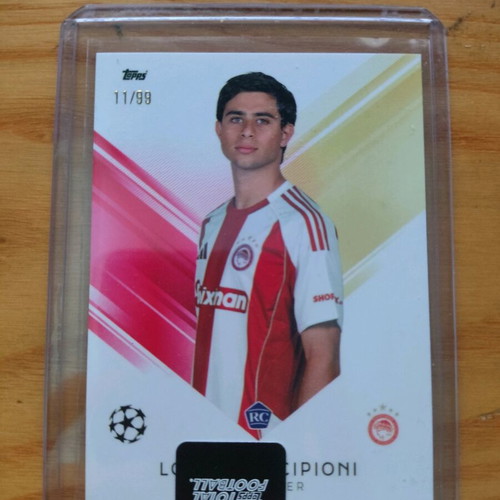 Topps Total Football Lorenzo Scipioni Rookie Olympiacos like new