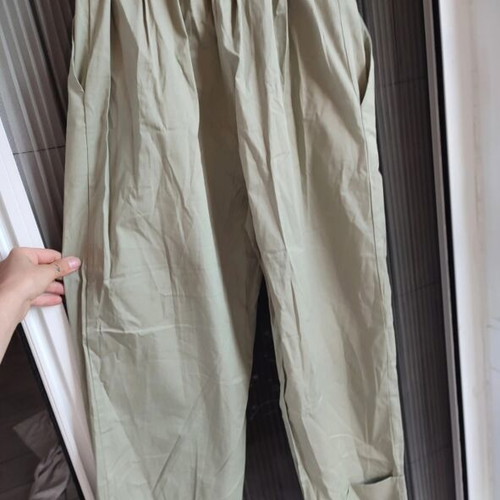 Anel Sage Olive Green Pants with Belt Size S New