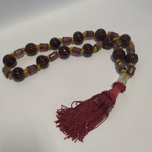 Decorative komboloi used, 55cm