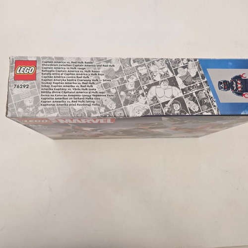 Lego Super Heroes 76292 Captain America vs. Red Hulk Battle new and sealed