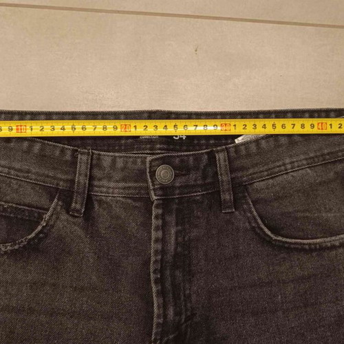 Sinsay Men's Black Denim Bermuda Shorts New Size 34