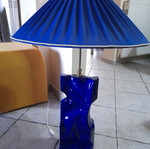 Table lamp large blue like new