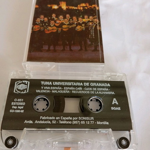Tuna Universitaria De Granada collectible cassette classical