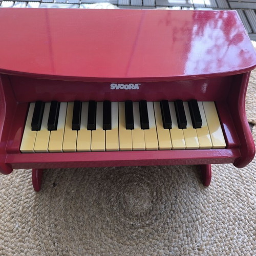 Wooden children's piano 2 octaves Svoora