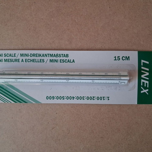 Kutch Design Scale Ruler 15 cm new