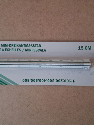 Kutch Design Scale Ruler 15 cm new