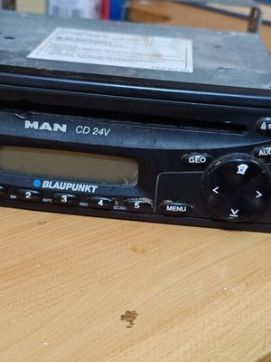 Blaupunkt MAN radio-CD used, 24V for trucks